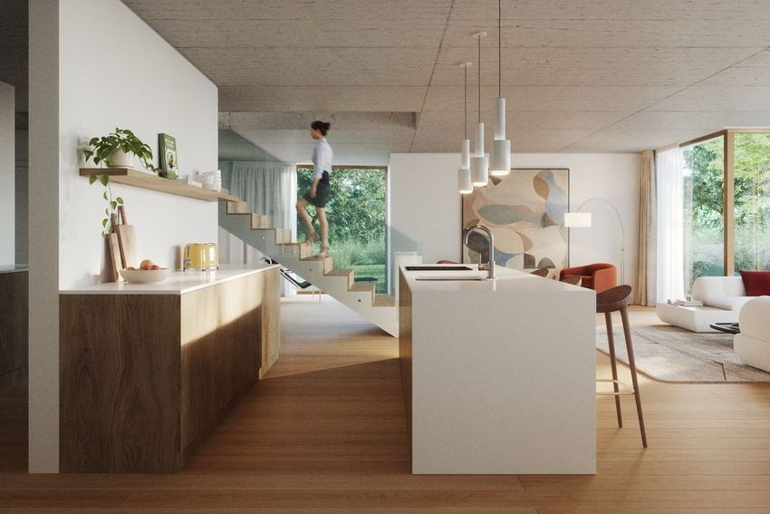 Imagem Cozinha de duplex em Rua do Rio do Cego s/n