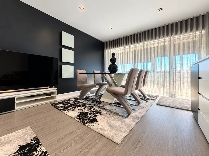 Imagem Sala de jantar de apartamento t2 em Rua Monte da Crespa