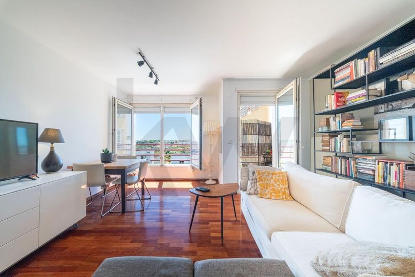 Imagem Sala de estar de apartamento t3 em Marvila