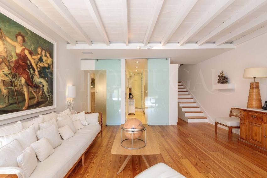 Imagem Sala de estar de duplex em Rua dos Cordoeiros