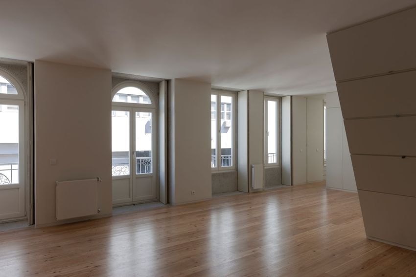 Imagem Sala de estar de apartamento t2 em Rua Elísio de Melo, 41