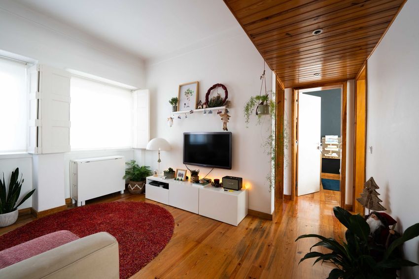 Imagem Sala de estar de apartamento t2 em Rua Antónia Pusich, 3