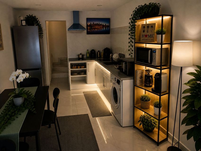 Imagem Cozinha de quarto em Rua das Olarias, 17