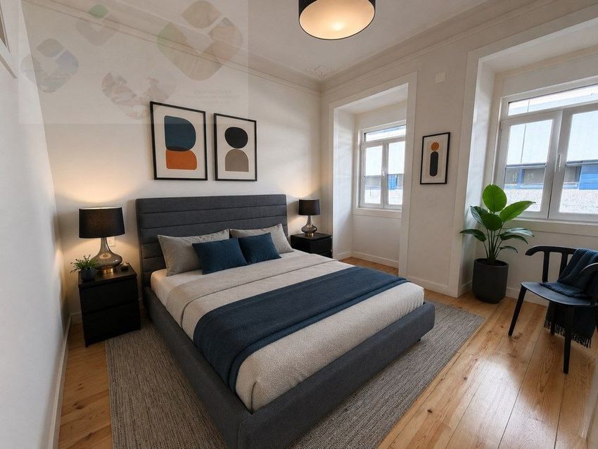Imagem Quarto de apartamento t1 em Rua Rodrigues de Faria
