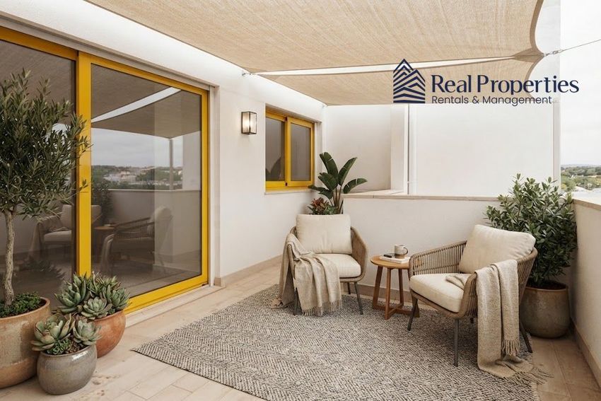 Imagem Sala de estar de apartamento t2 em Quinta do Romão