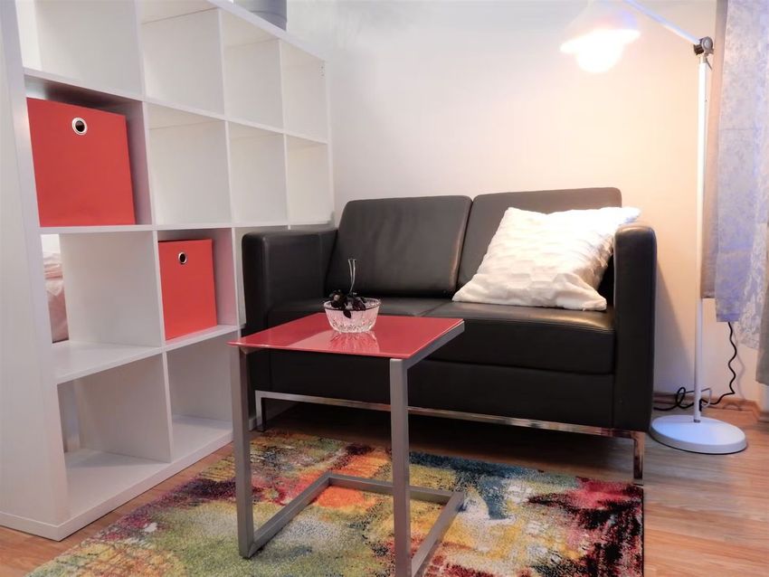Imagem Sala de estar de apartamento t1 em Rua Nova, 3