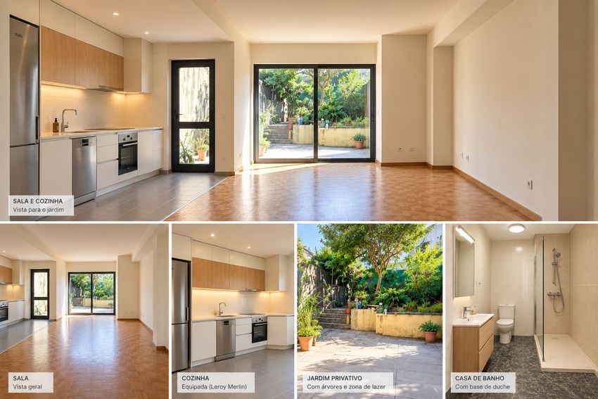 Imagem Sala de estar de apartamento t2 em Rua de Costa Cabral, 1164