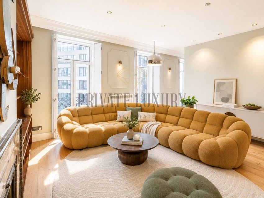 Imagem Sala de estar de penthouse em Rua Júlio César Machado