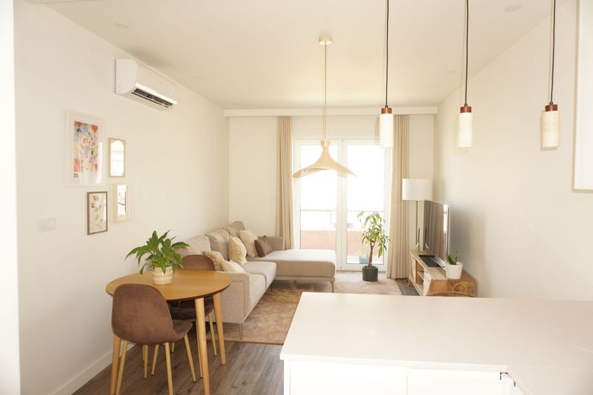 Imagem Sala de estar de apartamento t2 em Centro