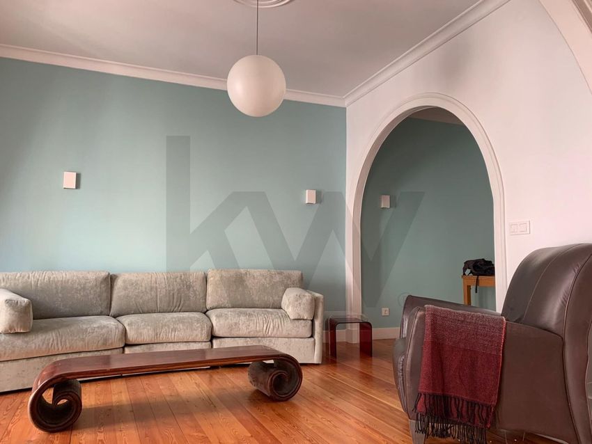 Imagem Sala de estar de apartamento t2 em Santa Marta - Campo de Santana