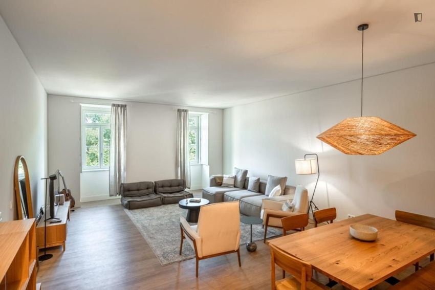Imagem Sala de estar de apartamento t2 em Rua Dom Luís I