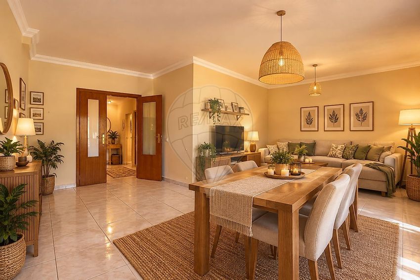 Imagem Sala de estar de apartamento t2 em Avenida Manuel Carvalho Coelho