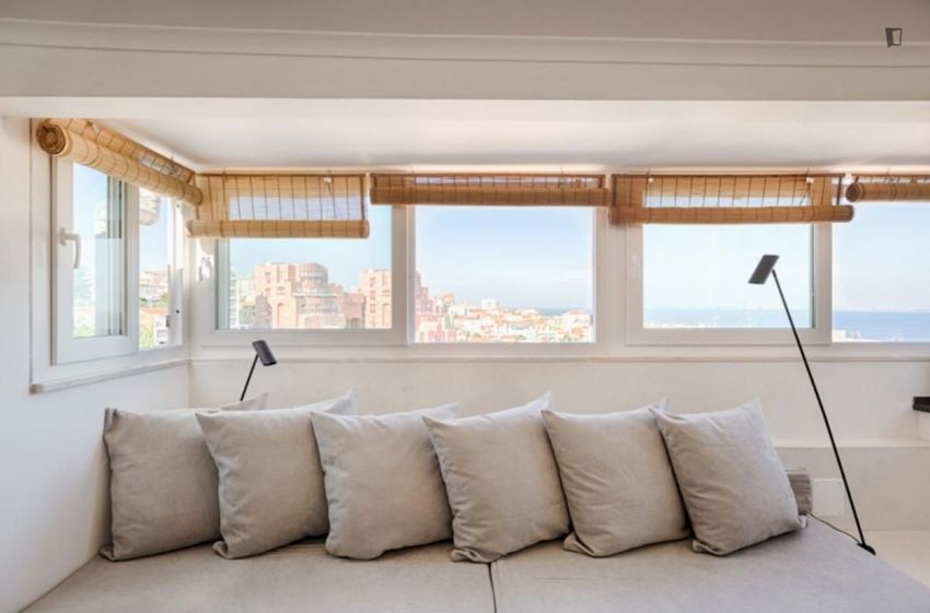 Imagem Sala de estar de apartamento t2 em Beco da Verónica
