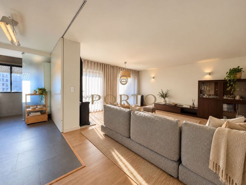 Imagem Sala de estar de apartamento t3 em Avenida da França
