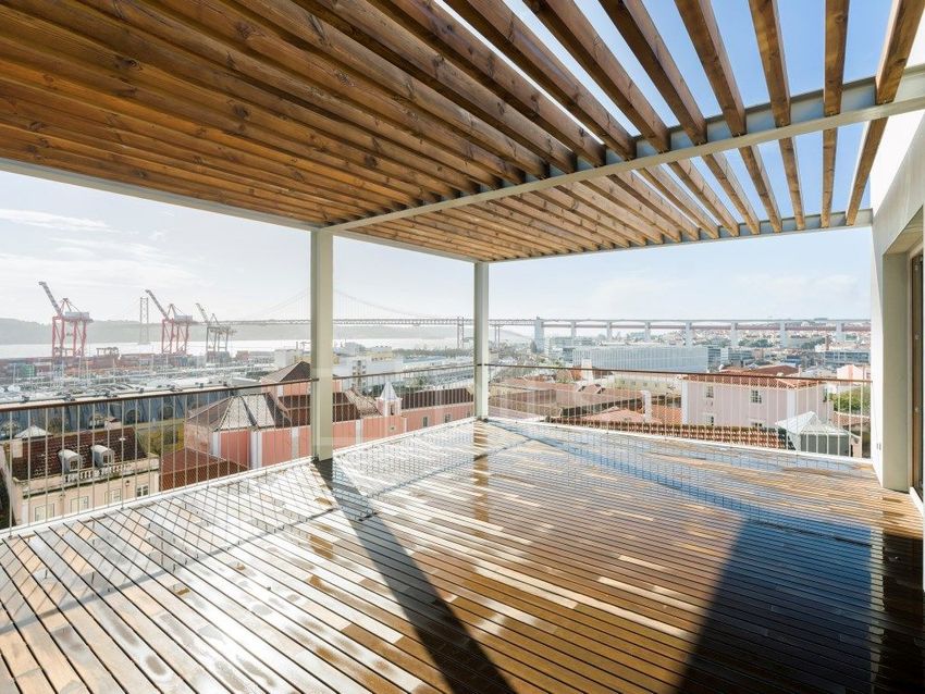 Imagem Terraço de apartamento t3 em Travessa do Castro