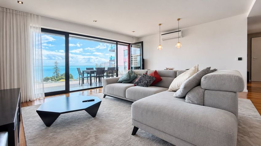 Imagem Sala de estar de apartamento t3 em Avenida do Infante