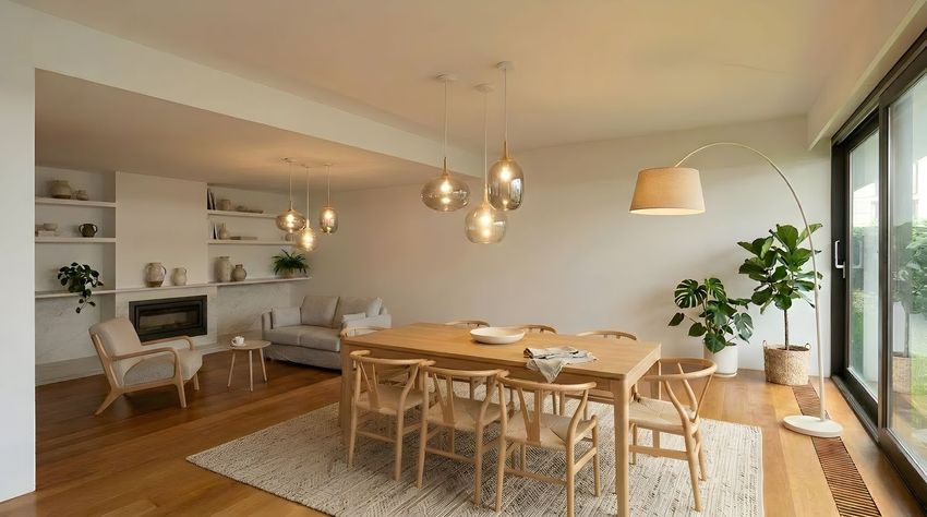 Imagem Sala de estar de apartamento t3 em Rua João Martins Branco, 120