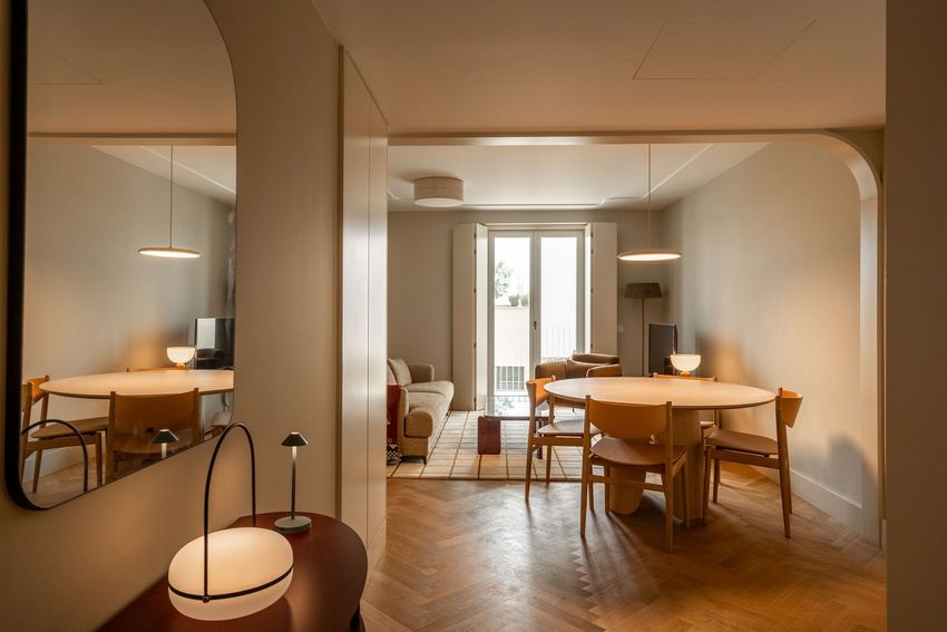 Imagem Sala de estar de apartamento t1 em Rua do Paraíso