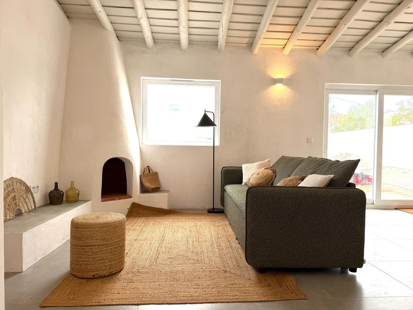 Imagem Sala de estar de  moradia geminada em Viana do Alentejo