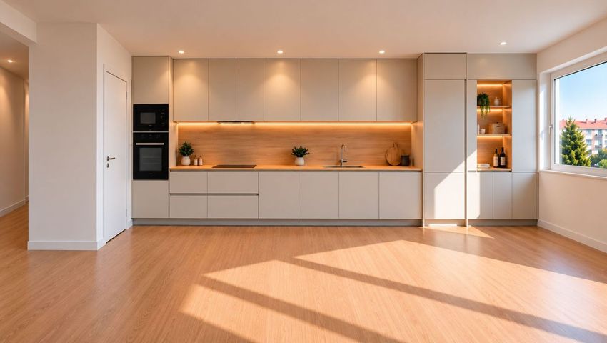 Imagem Cozinha de apartamento t2 em Rua Engº Moniz da Maia, 35