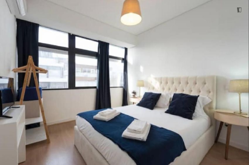 Imagem Sala de estar de apartamento t2 em Rua de Alexandre Herculano