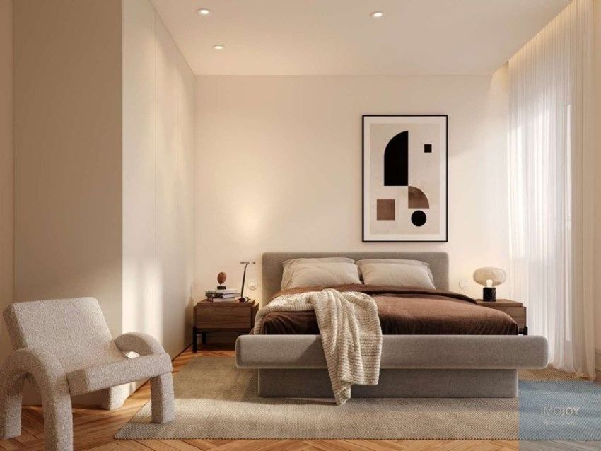 Imagem Sala de estar de apartamento t3 em Rua de Camões