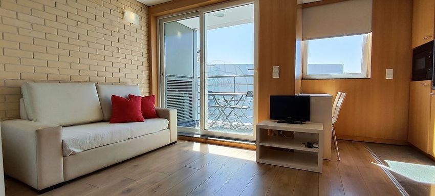 Imagem Sala de estar de apartamento t0 em Rua Dom Manuel I