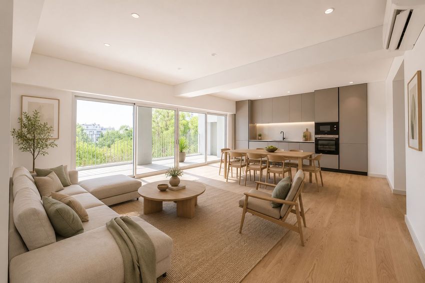 Imagem Sala de estar de apartamento t0 em Conceição de Tavira s/n