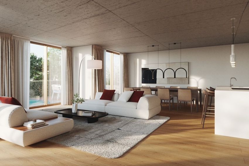 Imagem Sala de estar de apartamento t2 em Rua do Rio do Cego s/n