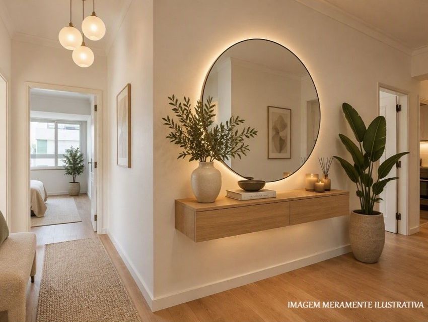 Imagem Hall de apartamento t3 em Quinta do Marquês