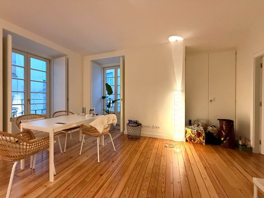 Imagem Sala de estar de apartamento t1 em Rua da Atalaia