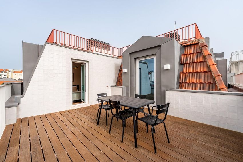 Imagem Fachada de apartamento t3 em Avenida Duque de Loulé, 69