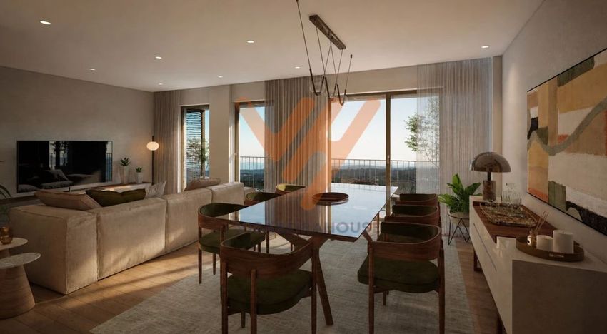Imagem Sala de estar de apartamento t2 em Rua Pais de Abranches s/n