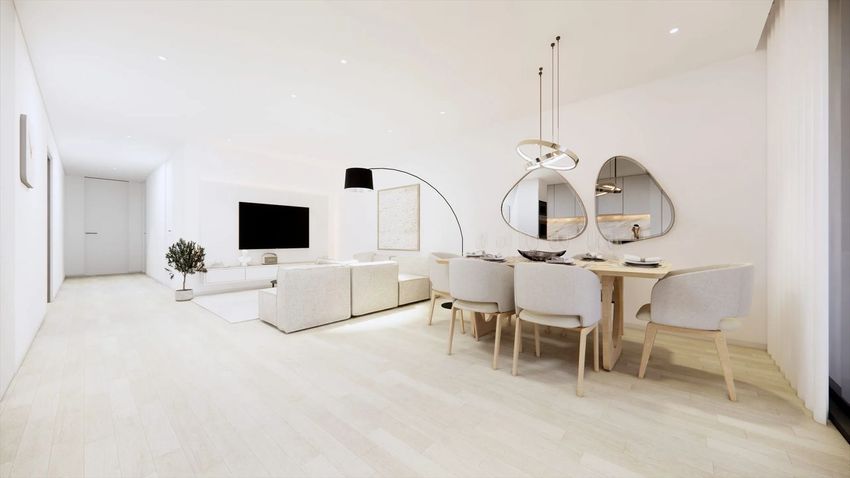 Imagem Sala de estar de apartamento t3 em Rua Manuel Martins Cardoso s/n