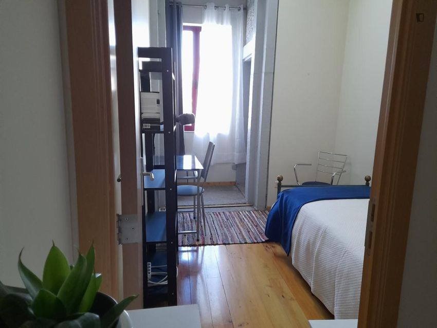 Imagem Sala de estar de apartamento t0 em Rua de Antero de Quental