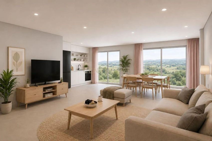 Imagem Sala de estar de duplex em Praça Ernesto Melo Antunes s/n