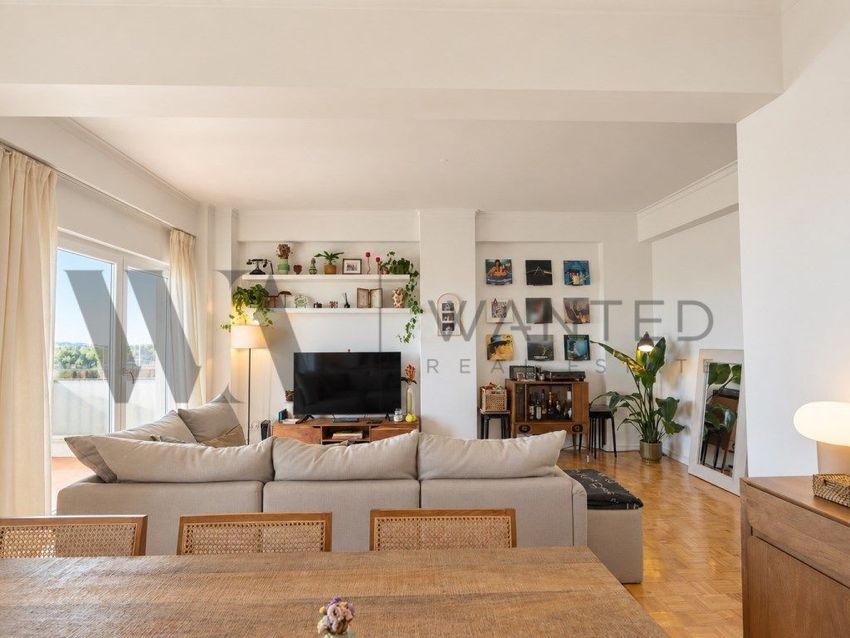 Imagem Sala de estar de apartamento t2 em Restelo
