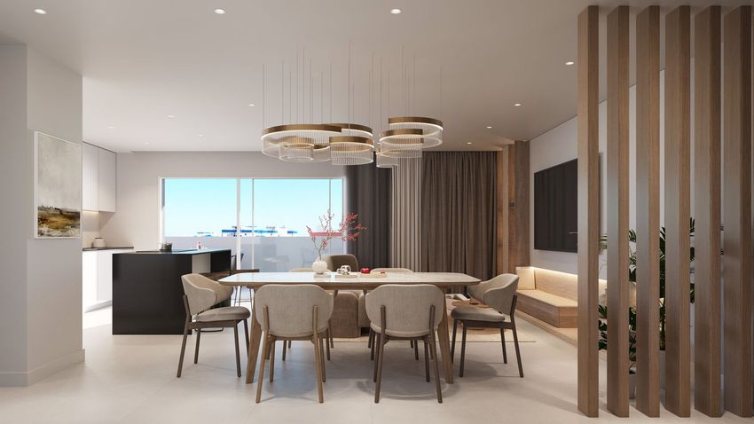 Imagem Sala de jantar de apartamento t4 em Rua Alto do Quintão, 7