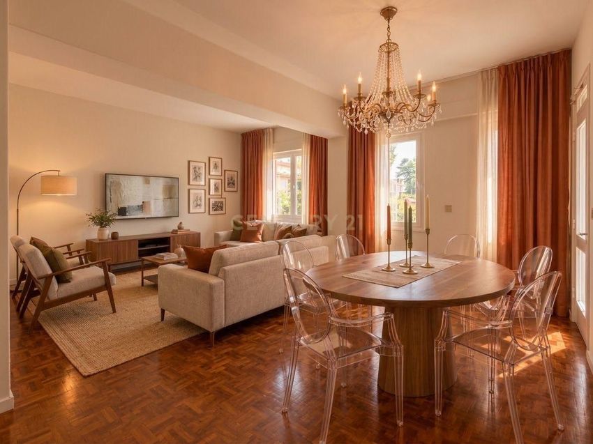 Imagem Sala de estar de apartamento t5 em Rua Vila de Catió, 400 a