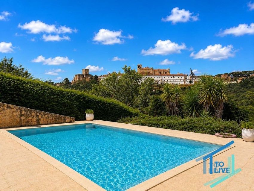 Imagem Piscina de  moradia independente em Tomar e Santa Maria dos Olivais