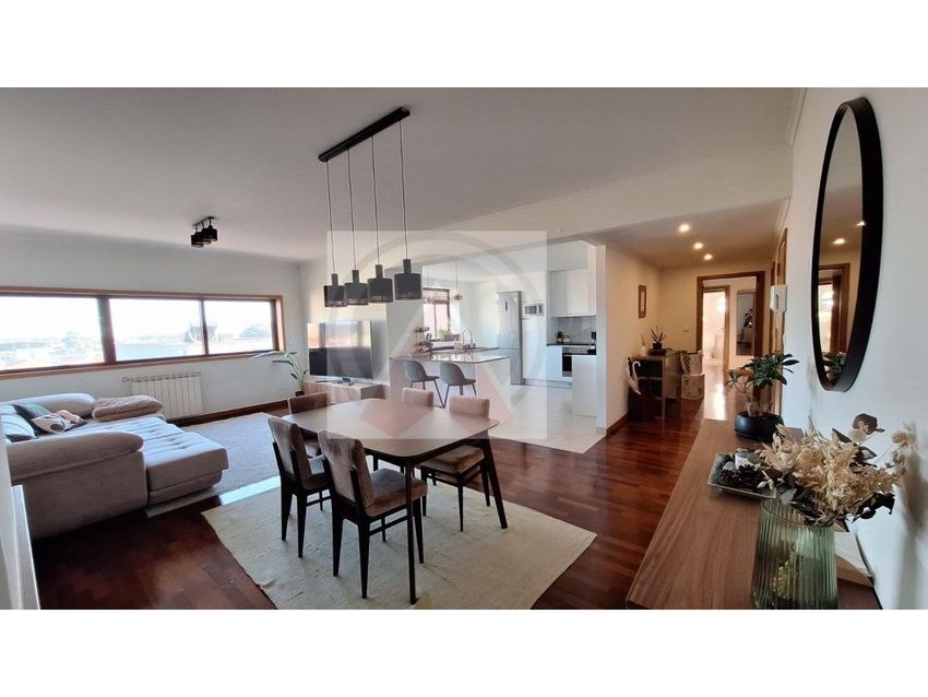Imagem Sala de estar de apartamento t2 em Lavadores