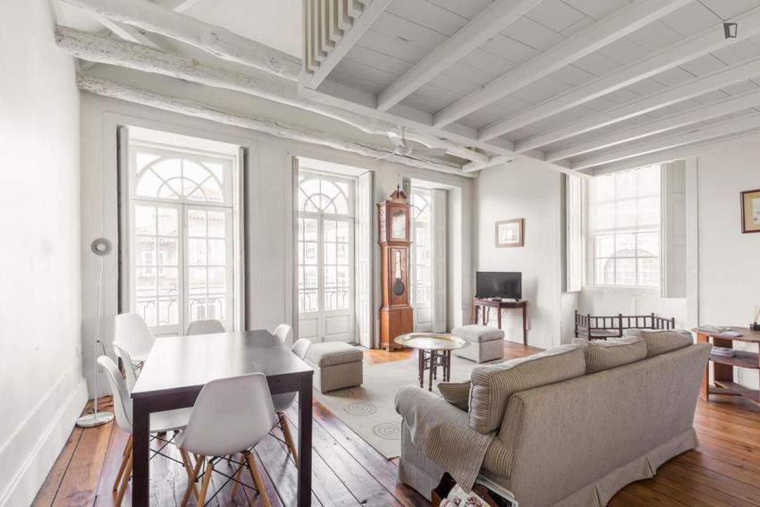 Imagem Sala de estar de apartamento t2 em Rua do Conde de Vizela