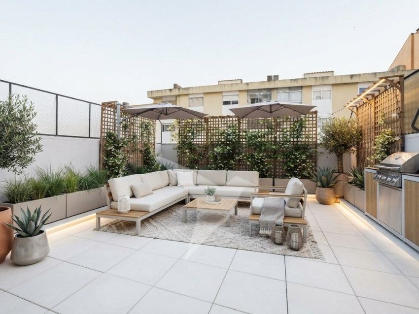 Imagem Terraço de apartamento t1 em Rua Doutor Joaquim Pires de Lima