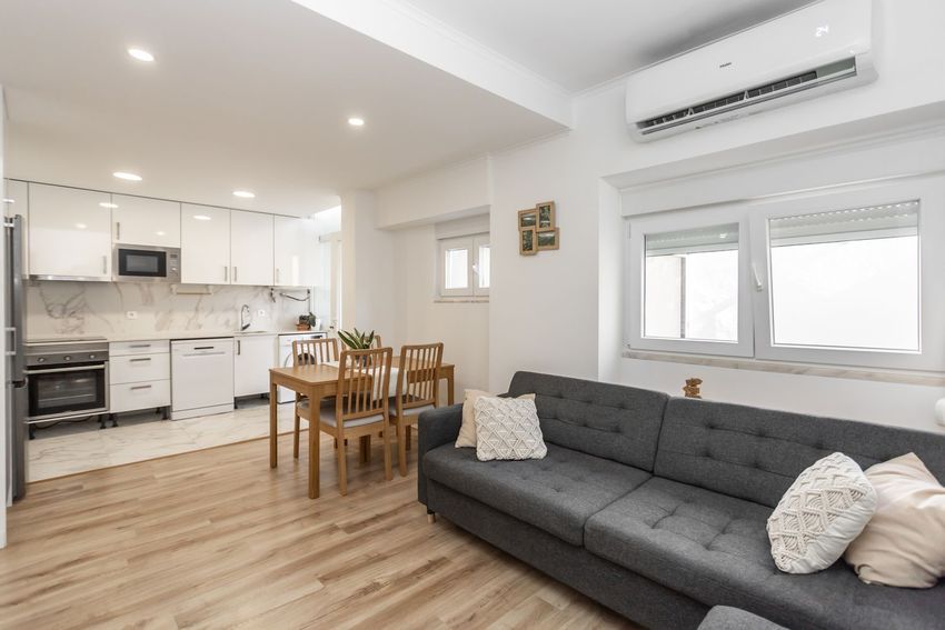 Imagem Sala de estar de apartamento t2 em Alto do Seixalinho