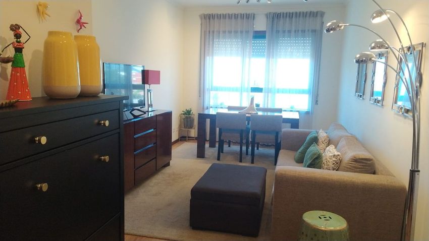 Imagem Sala de estar de apartamento t1 em Rua dos Cedros, 62