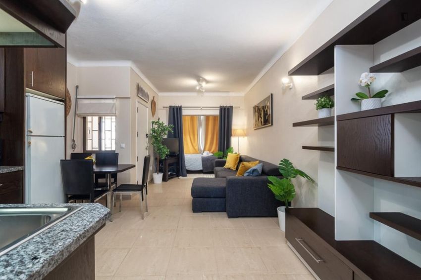 Imagem Sala de estar de apartamento t2 em Estrada de Vale Rabelho