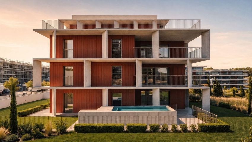 Зображення Фасад, квартира t4, Belas Clube Campo