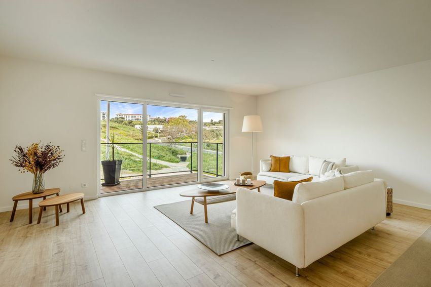 Imagem Sala de estar de penthouse em Rua Padre Manuel Antunes, 50