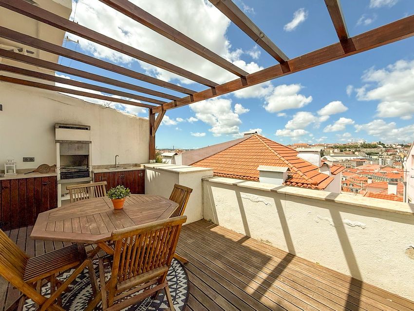 Зображення Тераса, квартира t2, Vila do Castelo nas Escadinhas Costa Castelo, 15