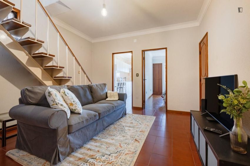 Imagem Sala de estar de apartamento t1 em Rua de Santo Ildefonso